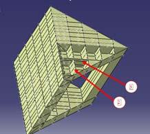 elements, pyramid hull with