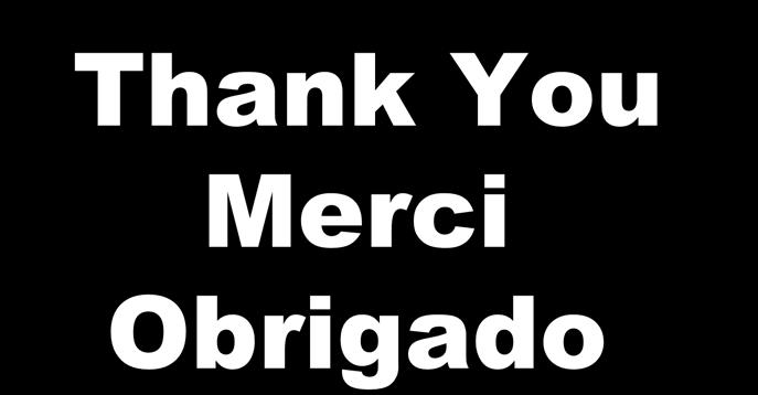 Thank You Merci Obrigado www.afro.who.