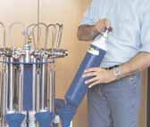 The filling rig is also suitable for gas valves with internal or external