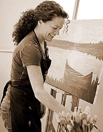 Page 7 Minnesota Artists Corner Cherie Serrano A nationally recognized artist who claims northern Minnesota as home.