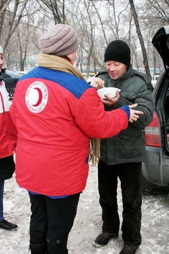 DREF operation update Kazakhstan: Extreme winter conditions DREF operation n MDRKZ006 GLIDE n CW-2012-000204-KAZ Operation update n 1 15 January 2013 The International Federation of Red Cross and Red
