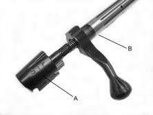 4. VISUALLY CHECK THE CHAMBER AND THE MAGAZINE TO BE CERTAIN THERE ARE NO CARTRIDGES IN THE RIFLE 5. Remove the bolt assembly (refer to Removing the Bolt Assembly from the Rifle, page 7) 6.