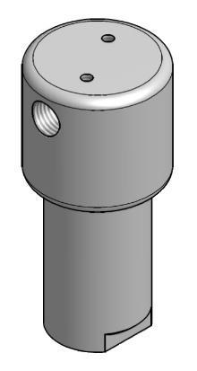 Odorant & Actuation Gas Filters (mounted) The filter prevents foreign objects that might be in the odorant supply from clogging or damaging the isolation valve or metering valve.