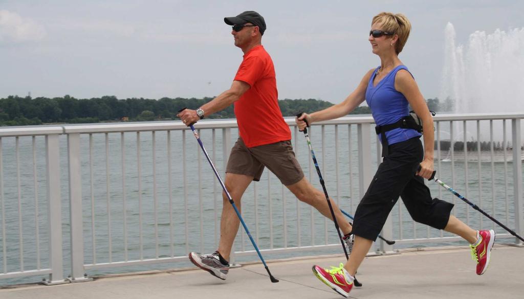 Urban Poling Nordic Walking Instructor Certification Level 1 Approved for CECs by AFLCA,