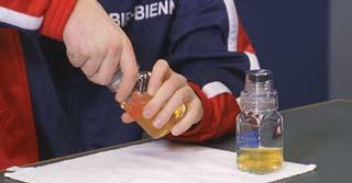 Fight Against Doping 9 Finally, the athlete will seal the bottles in the secure transport containers, and ensure that the sample numbers