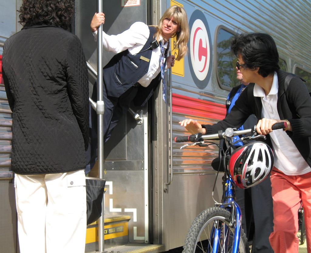 Bike+rail trips are mis-valued and de-prioritized Bike-bearing passenger is regarded as second-class customer, despite his placing a much lower burden on