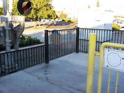 Work with the City of Redwood City to install eight keyed and 53 electronic bicycle lockers east of the station, possibly in the northern tip of the southeastern parking lot, between the white