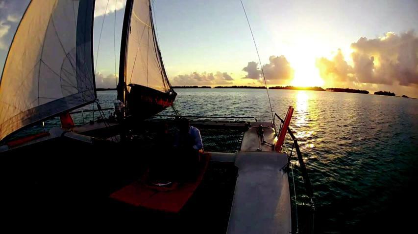 VITAMIN SEA SAILING SUNSET CRUISE Vitamin Sea is designed to give you the ultimate sunset lagoon sailing experience.