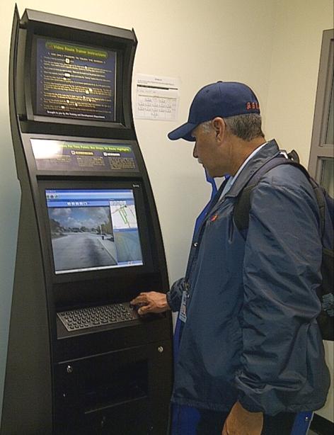 Other Training and Education initiatives include: A Video Route Trainer kiosk, which allows operators to visually see all 90+ bus routes to refresh their knowledge of turns, detours, and areas of
