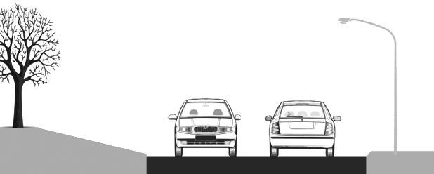 Example 7 9m 3m Attribute group Attribute Notes Roadside Right Distance 1 to 5m Distance from edge of lane to lamp column on left Median Type Centre line Opposing traffic