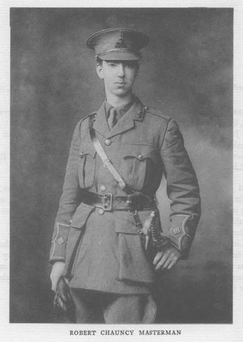 Location: Pier and Face 3 C and 3 D Lieutenant Robert Chauncy Masterman, 19 th Lancashire Fusiliers, KIA 1 st July 1916, age 20.