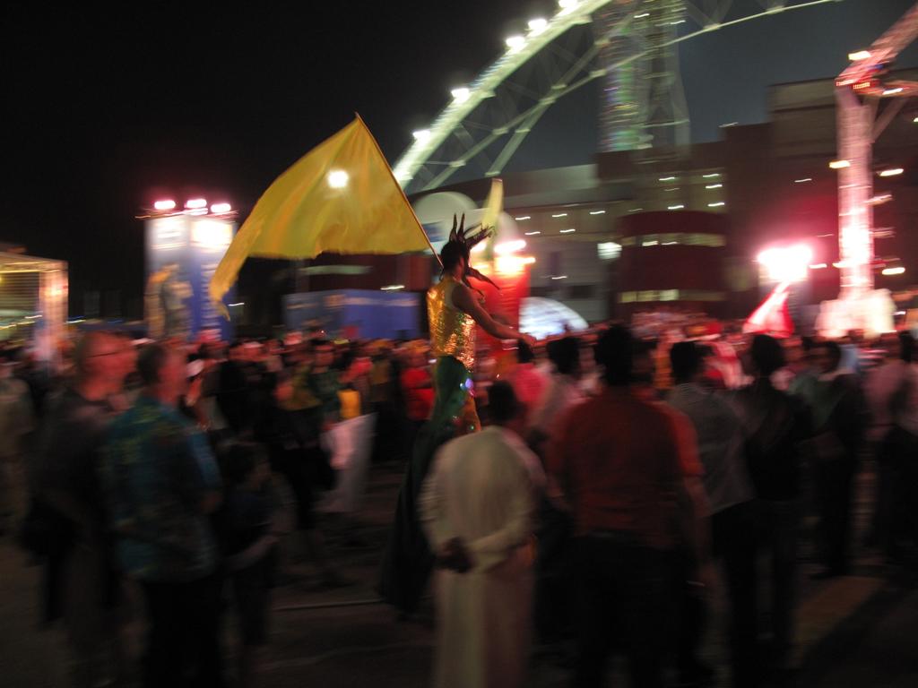 Qatar 2011 Impressions _ the international friendly soccer match Argentina