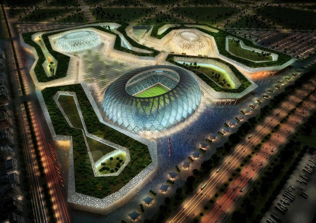 Stadium strategy Qatar 2022 Al Wakrah as an example
