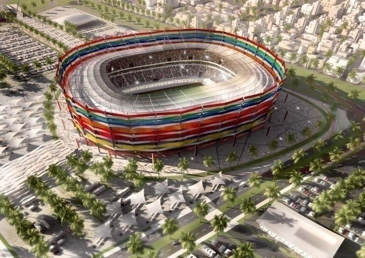 Stadium design for Qatar 2022 - adaptable