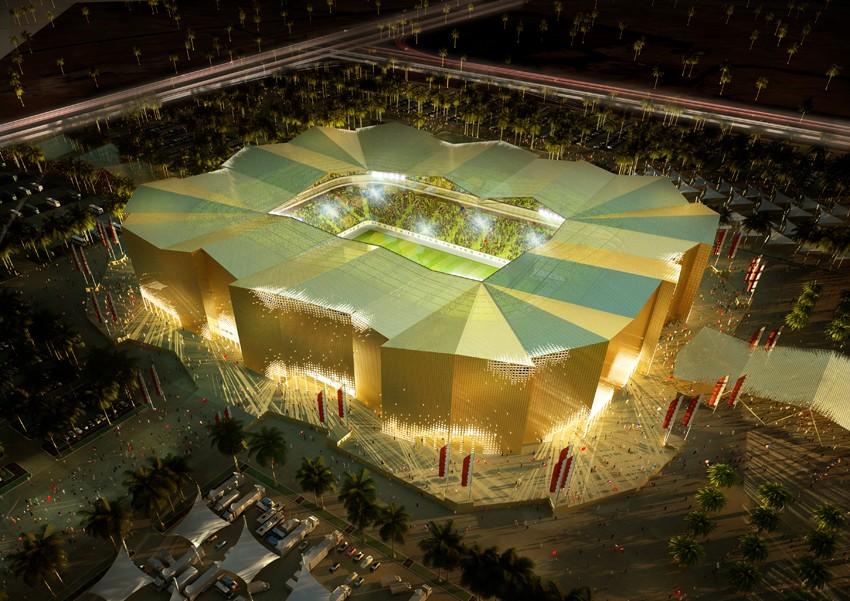Stadium design for Qatar 2022 locally