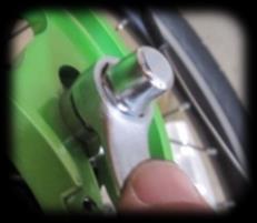 Ensure that the shifter is in 8th gear for the Shimano 8-speed hub, 11 th gear for the Shimano 11-Speed, or into 3 rd gear for the