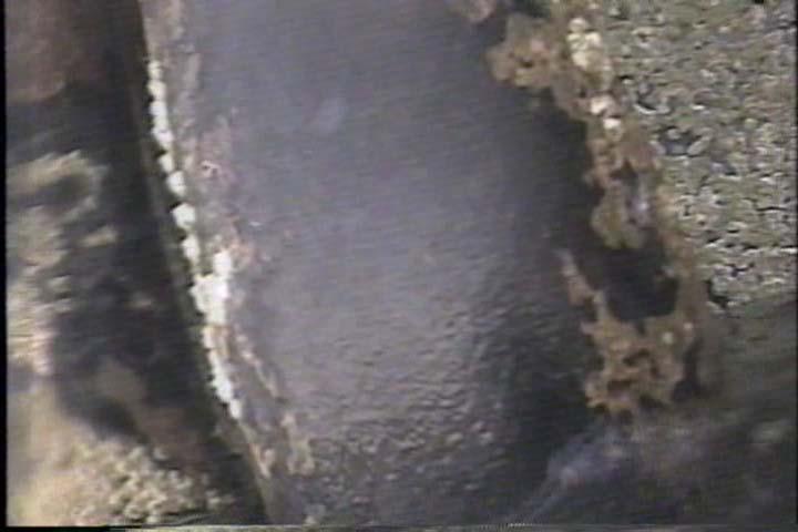 The following photos are still photos selected from the Diversified Divers Inc. Pipeline Inspection video (2003).