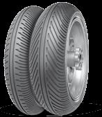 Hypersport / ContiRace Rain Competition rain tire (NHS). Innovative pattern design to ensure optimal water clearance and high grip in extreme wet track conditions.