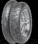 Custom / ContiMilestone Modern custom tire, developed for cruisers and heavy-weight tourers.