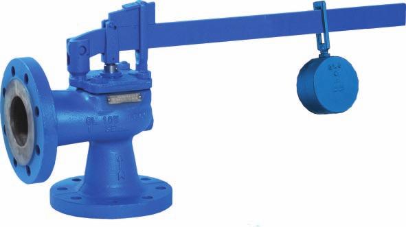 Weight-loaded DIN flanges Application Econ-Leser safety relief valves with lever and weight are mainly applied to small steam installations on land.