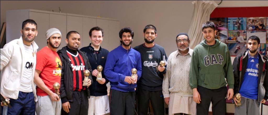 Nuneaton Allstars winners of the inaugural Kathor Muslim Society of UK five a side football tournament beating London Dohas 4 0. Congratulations to the team!