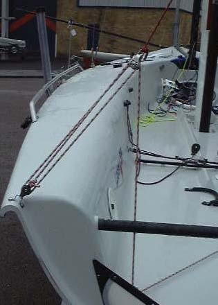 halyard away. The mast section depth is 4 and is a useful guide comparison.