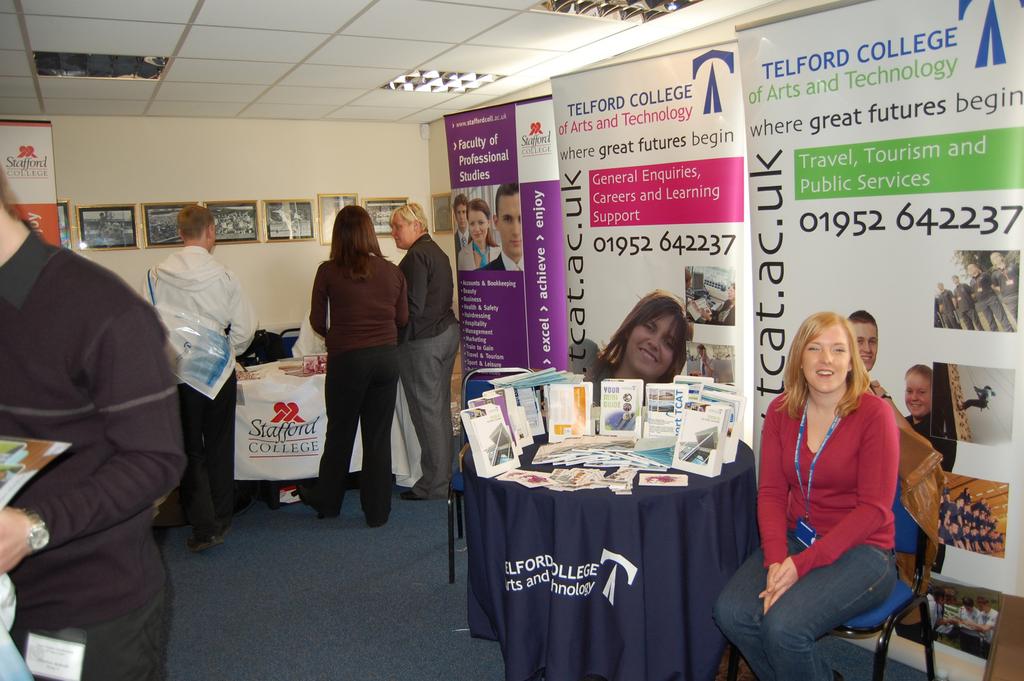 Your Future was supported by local companies such as RICOH who came along and carried out mock interviews.