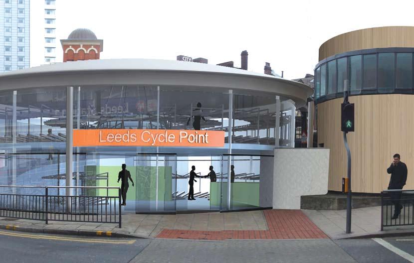 Cyclepoint: a NedRailways concept Leeds