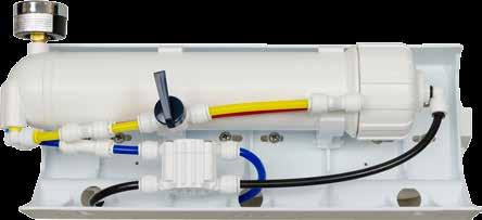 CONFIGURING A MANUAL FLUSH SYSTEM FOR THE DRINKING WATER KIT: SpectraPure -MF Systems (MC-RODI-xx-MF, CSPDI-xx-MF, CSP-xx-MF) are configured in such a way as to be incompatible with the Drinking