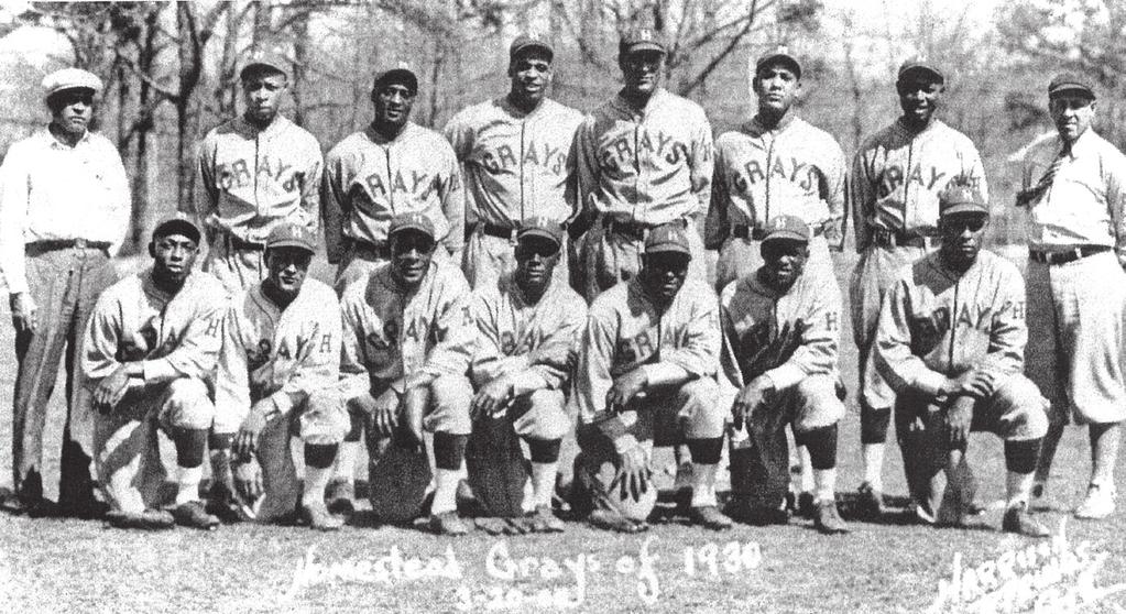 Homestead Grays (1930) (Scales back row third from right) During the 1930 season, George Scales had one of the best games of his career.