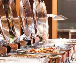 and within the security perimeter Buffet-style catering before and after the match, prepared in accordance with MATCH Hospitality s highest