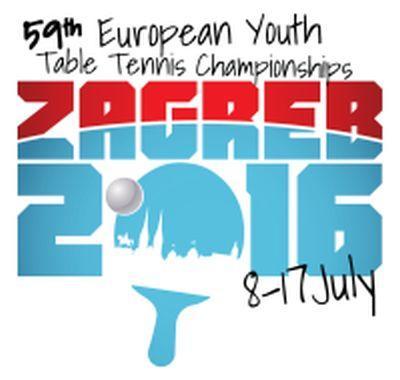59th European Table Tennis Youth Championships 8th 17th July 2016,