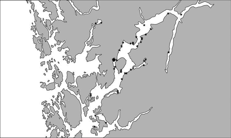 Horizontal movements of simulated escaped farmed Atlantic salmon 1213 Figure 7.