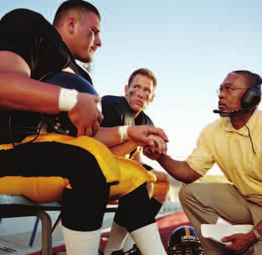 identify and eliminate potentially hazardous conditions in various sports environments, recognize emergencies and make appropriate decisions for first aid care.