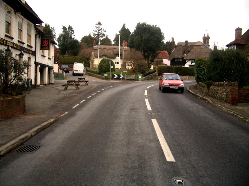 West Meon, Hampshire In designing streets and roads we must consider and respect the local landscape and sense of place.