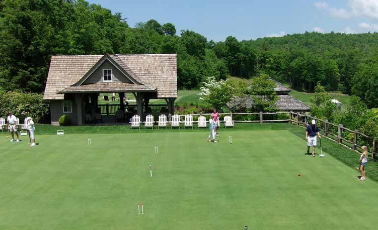 MALLETS & MARTINIS by Terry Fugate BUSY MONTH OF MAY: During the month of May we saw many members returning to play croquet here at the Club.