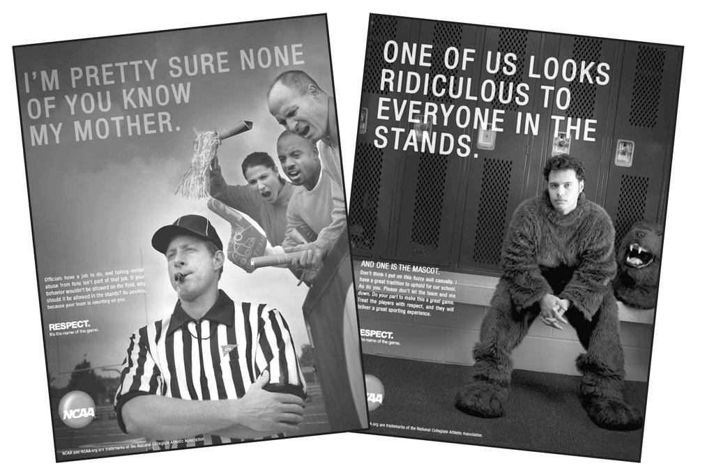 of sportsmanship and launched an awareness and action campaign at the NCAA Convention in January 2009.