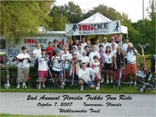 2nd Annual Florida Trikke Fun Ride - October 2007 Check out the video of our Florida Trikke Fun Ride on 3CVTV.com.