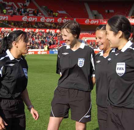 Level 6 is able to: Demonstrate all of the above, plus: Ensure that Assistant Referees attached to clubs are briefed together before kick off Acknowledge and overrule Club Assistants as appropriate,