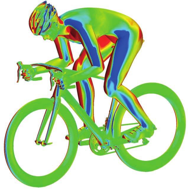INTRODUCTION BY LOOK WHY WORK ON BIKE AERODYNAMICS A cyclist moving forward faces four main resistances: air, gravity, rolling resistance and drivetrain frictions.