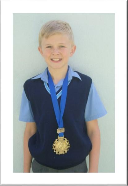 Herman Roux (12) in graad 6 het tydens die vakansie aan die SA Skyfskietkamp ioen - skappe deelgeneem waar hy n 3