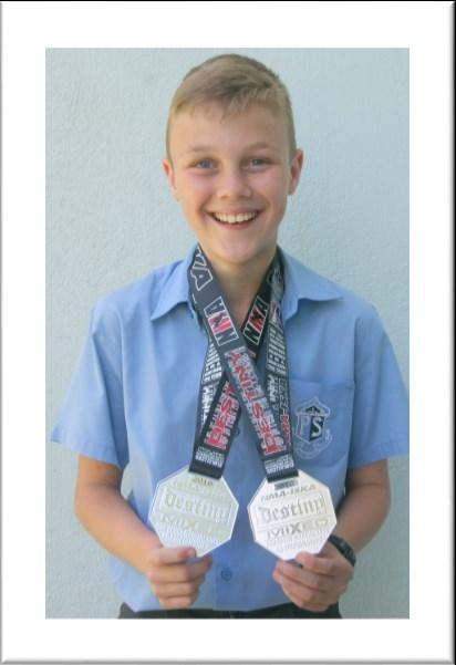 During the school holidays Ruben Britz (10) in grade 4 participated in the S.A. Wrestling Championships in Pretoria.