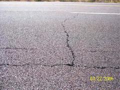 ROADWAY FEATURES SURVEY c) Other Cracking, Greater Than ¼ Wide: Other cracking includes longitudinal, transverse, diagonal, and other