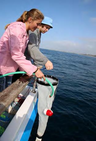 {making a difference} STUDENTS TAKE TO THE SEA An all-new hands-on learning experience in Crystal Cove s Underwater Park gives middle and high school students an exciting opportunity to contribute to