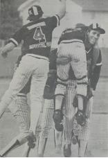 Tournament History: 1980-1989 had a solo home run in the fifth and another single tally in the seventh made it 8-1.
