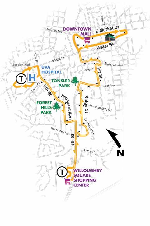 ROUTE 6 Route Six Monday - Saturday 6:30 AM - Midnight Sunday No Service Monday through Saturday Jordan Hall Willoughby Shopping Center 6:30 AM 6:50 AM 7:05 AM 7:27 AM 7:30 AM 7:50 AM 8:05 AM 8:27 AM