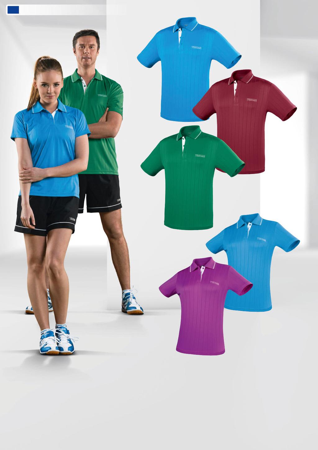 86 PRESTIGE SHIRT PRESTIGE Very comfortable high-quality polo shirt featuring a classical design Optimal heat and sweat management (evacuation to the surface of the fabric) Composition: 100%