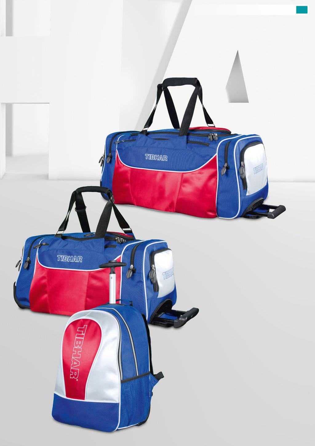 TREND 97 ROLLERBAG TREND LARGE Practical sports bag on wheels with telescopic grip Spacious main compartment and many additional pockets Robust two-way zippers Composition: Polyester 1680 D /