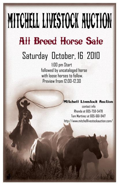 Mitchell Livestock Auction 1801 E.