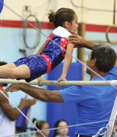 We provide a competitive program providing training in all Olympic apparatus including beam, bars, vault and floor exercise. Call for more information!
